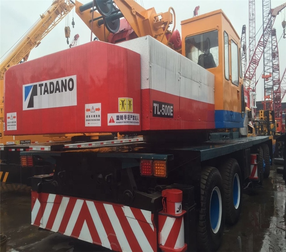 Good Price Used 50 ton Tadano TL500E Mobile Truck Crane for Sale