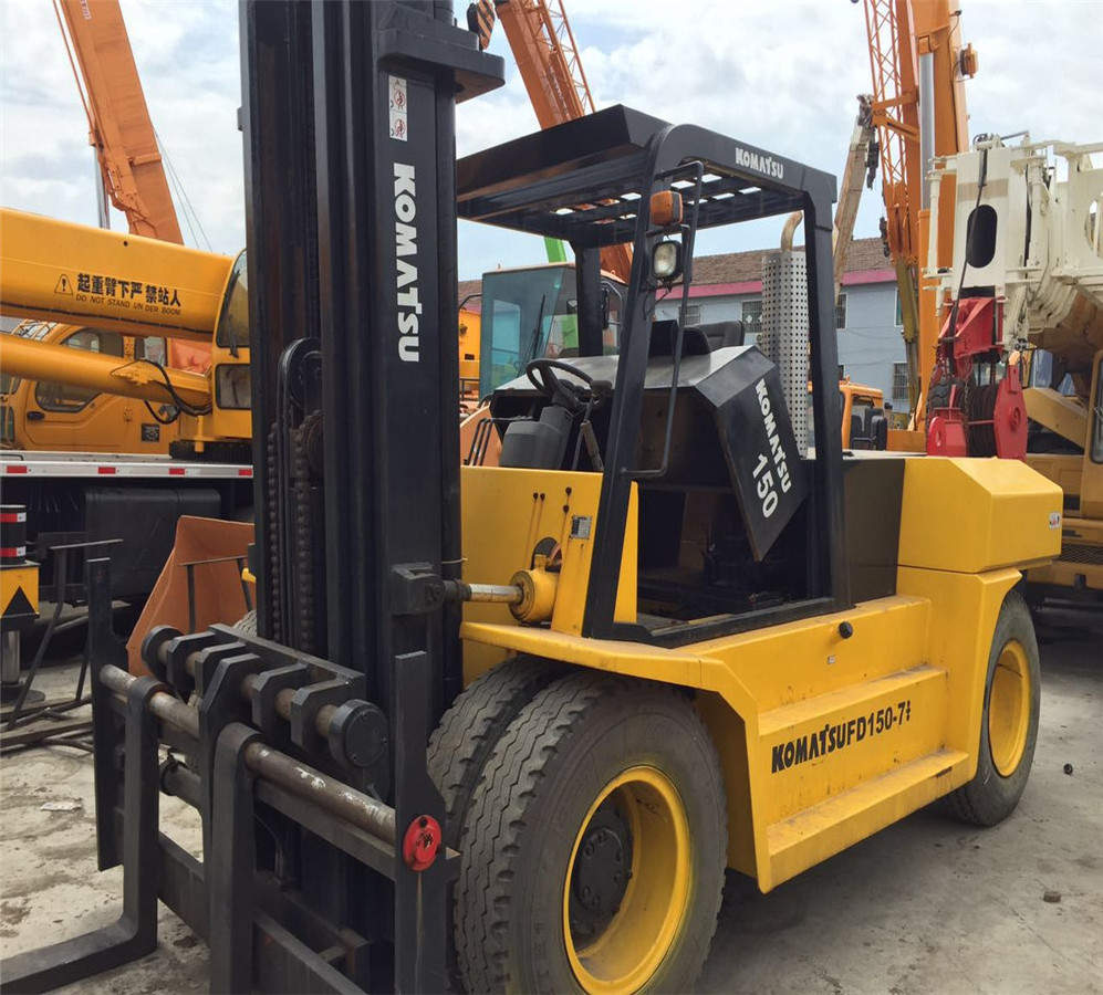 Good quality used 15 ton Komatsu forklift for sale.Komatsu forklift with Nice price