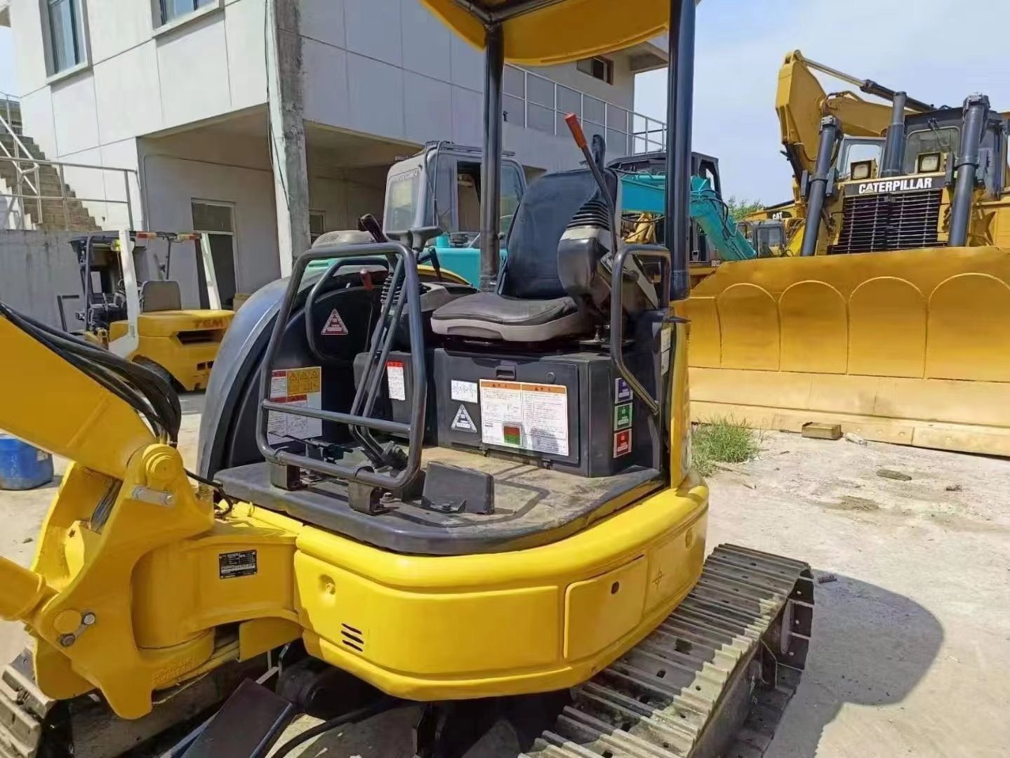 High Load Moment 100% Japan Brand Original Komatsu Pc35 Used Excavator Komatsu 4 Ton Komatsu Multifunction Tailless