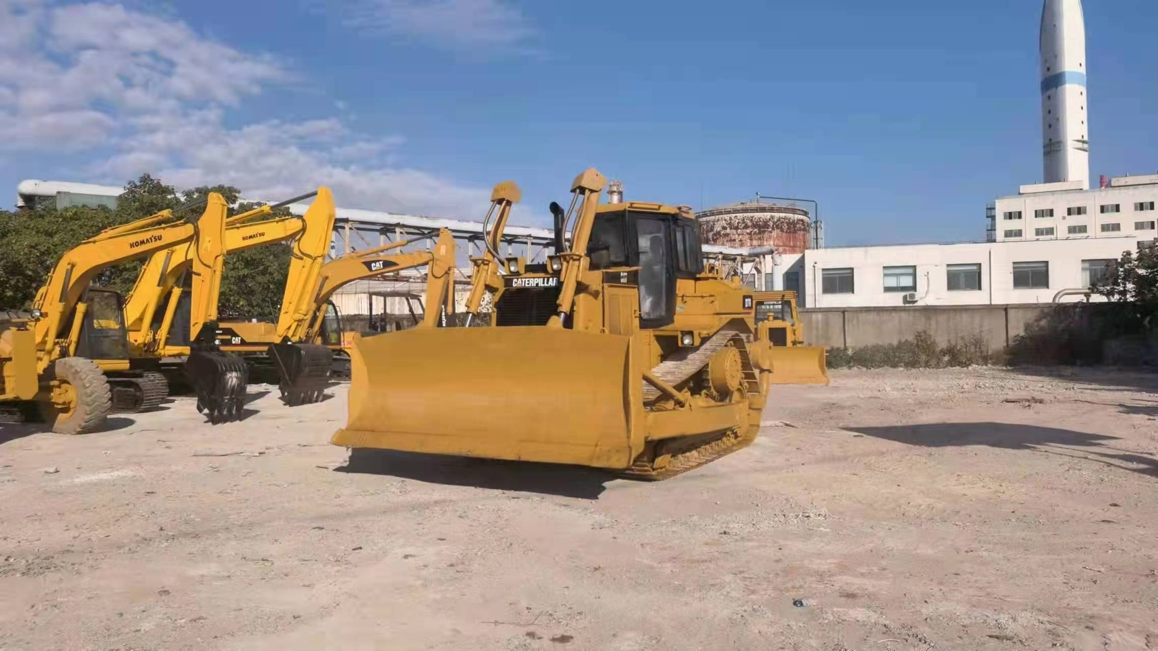 Used Cat D7R Bulldozers Caterpillar d7 bulldozer Cat dozer ripper winch d5 d6 d7 d8 d9 dozers