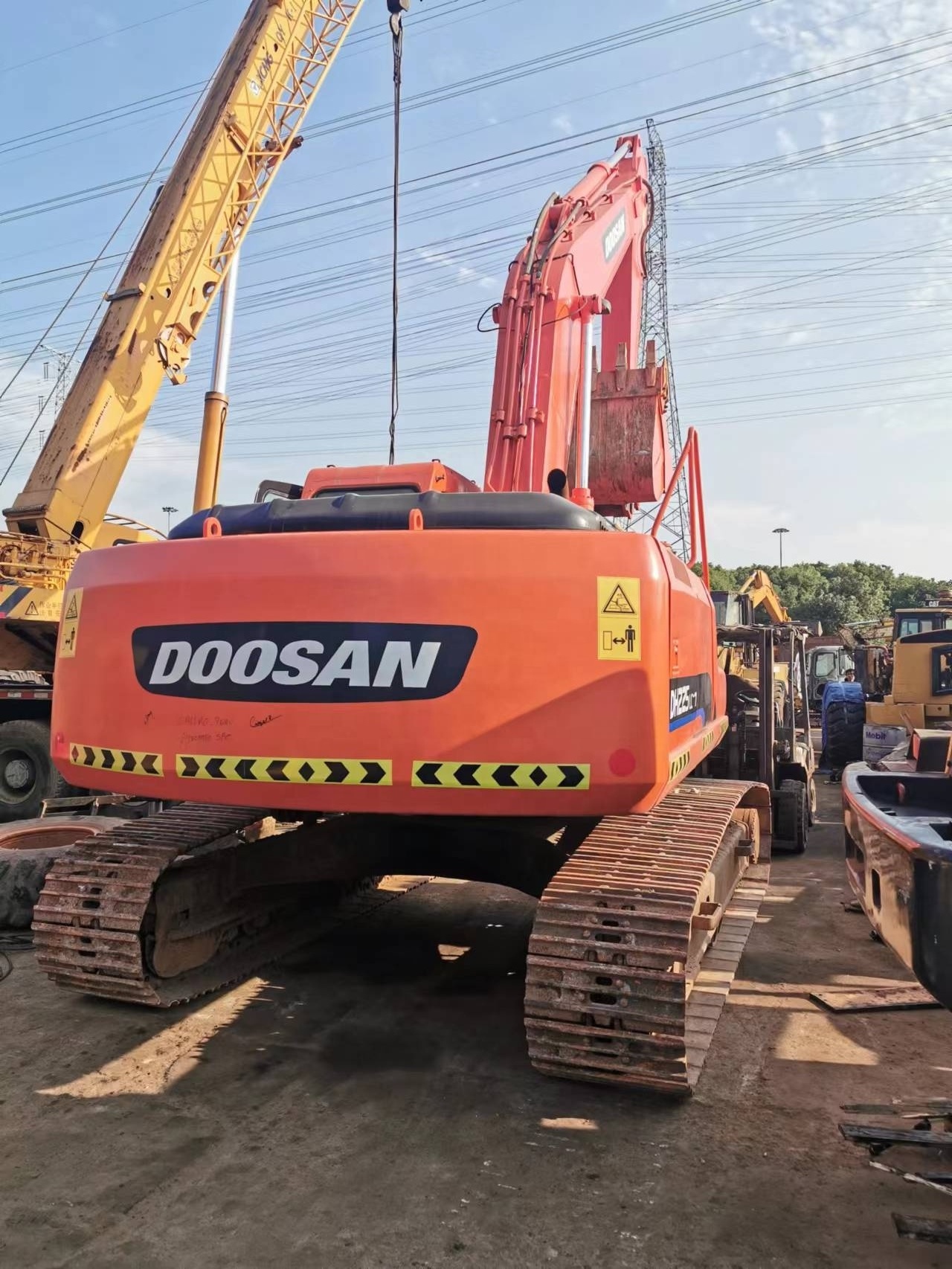 Secondhand Original Korea Doosan DH225 Excavators cheap price for sale