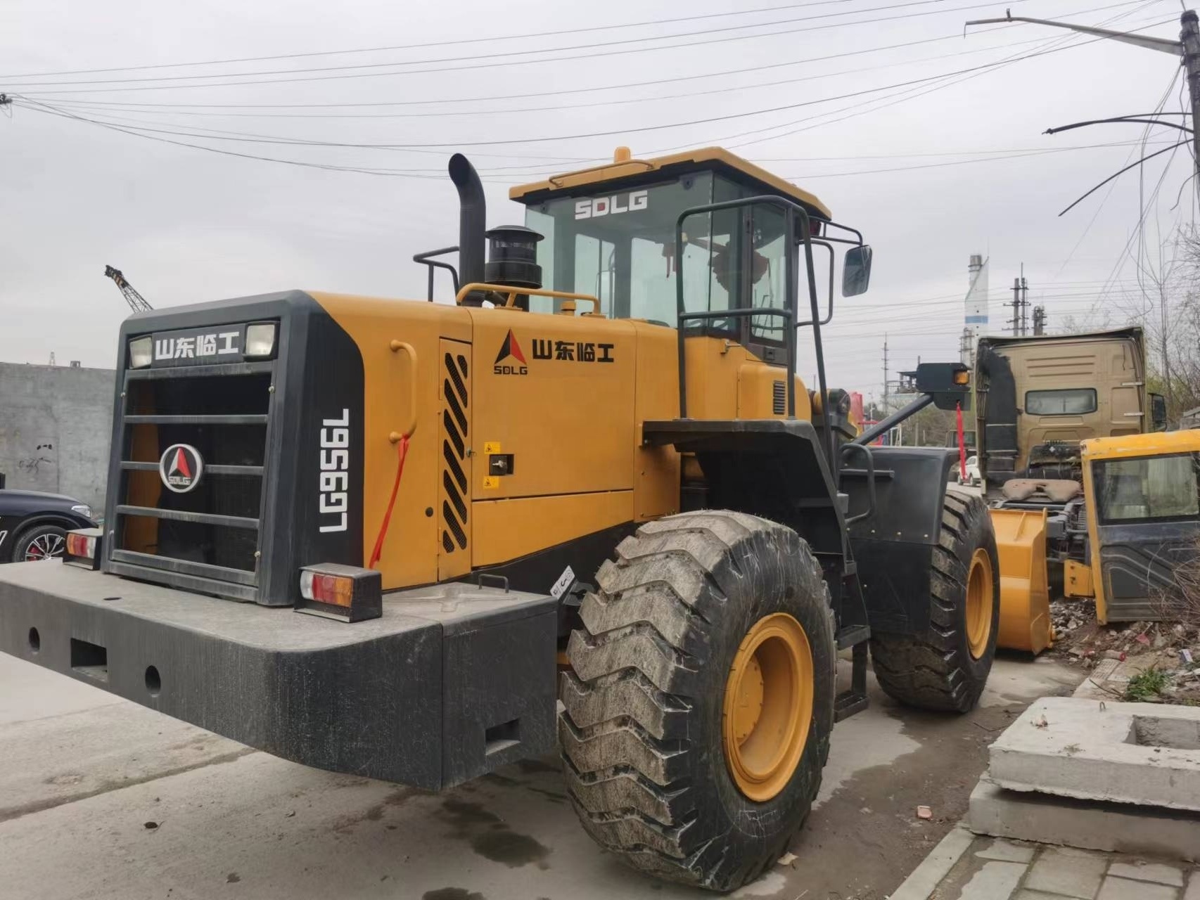 Used 90% New Chinese LG956 Wheel Loader , used lg 956 loader GOOD CONDITION for sale