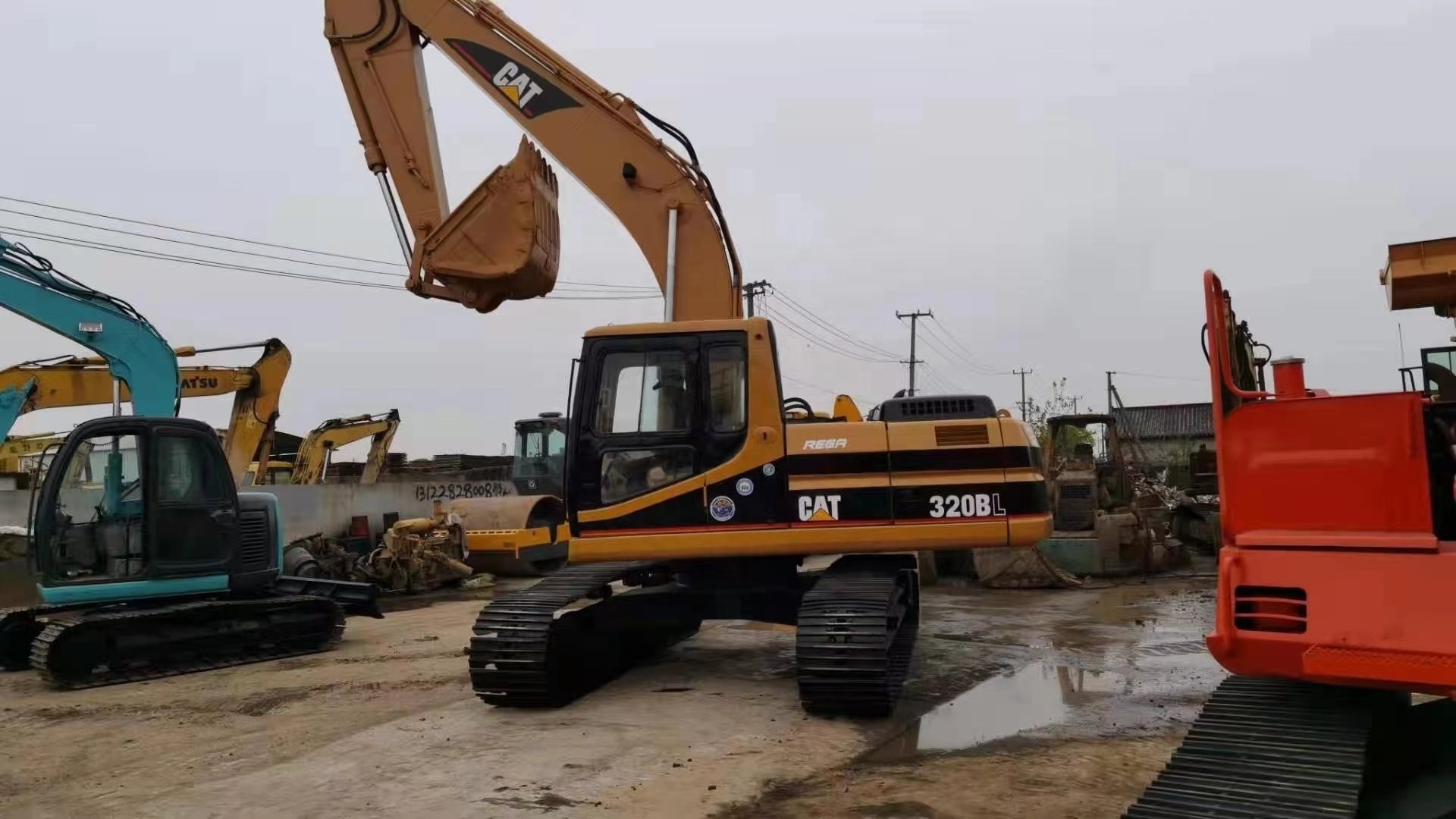 Used crawler cat 320 excavator 320B used 320B excavator caterpillar 320b