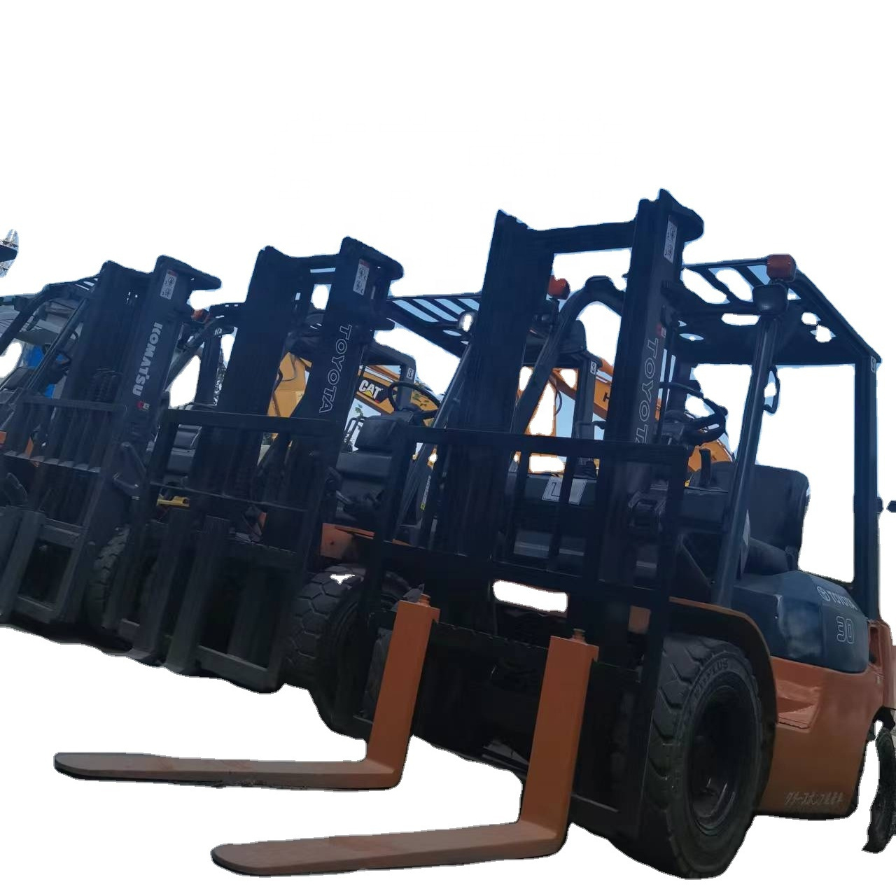 Komatsu forklift 4 ton 3 ton 7 ton 10 ton 2ton 2.5 ton 4ton diesel forklifts truck mast Toyota diesel forklift price for sale