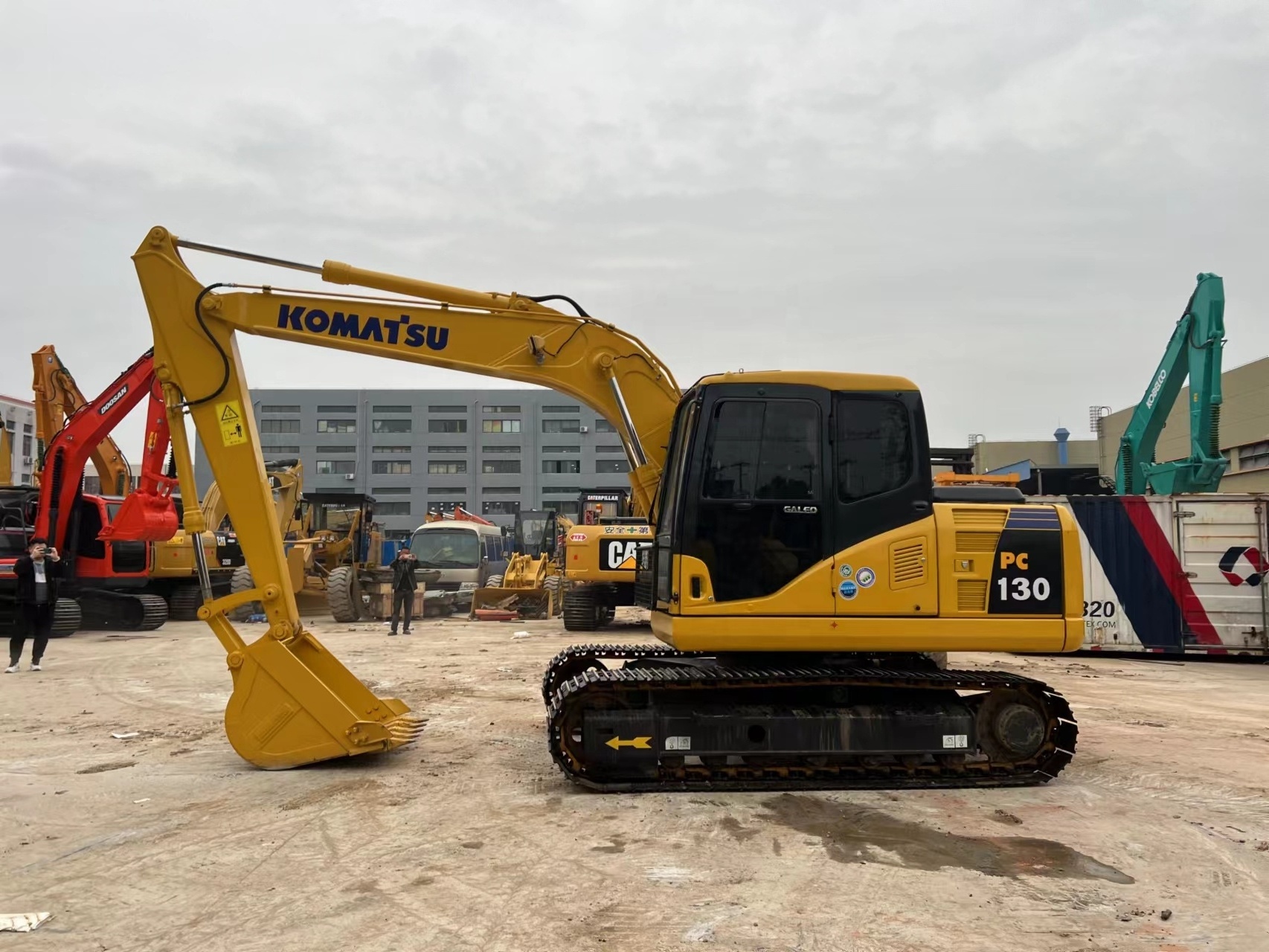 Used hydraulic excavator komatsu PC1630-7, komatsu PC120-6 PC130-7