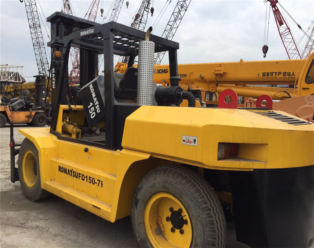 Good quality used 15 ton Komatsu forklift for sale.Komatsu forklift with Nice price