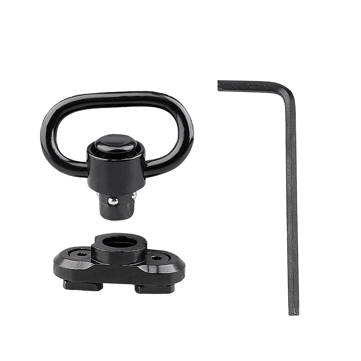 Hot Selling Quick Detach Sling Swivel Stud Push Button QD Sling Swivels Adapter