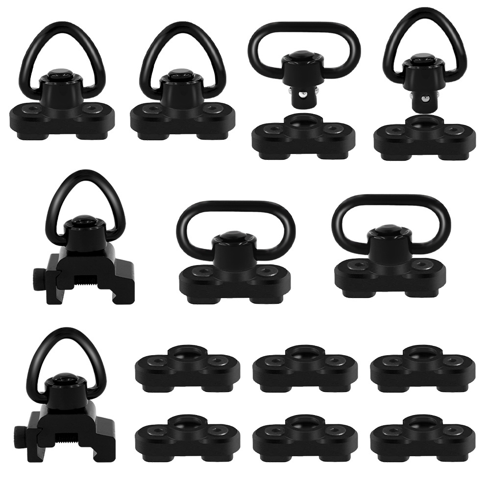 Wholesales QD Sling Quick Detach Push Button Detachable Sling Swivel