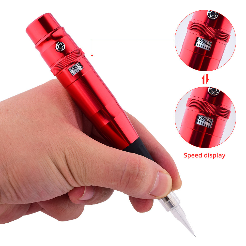 Customized electric mini knife pen suitable for permanent tattoos on eyebrows and lips tattoo machines