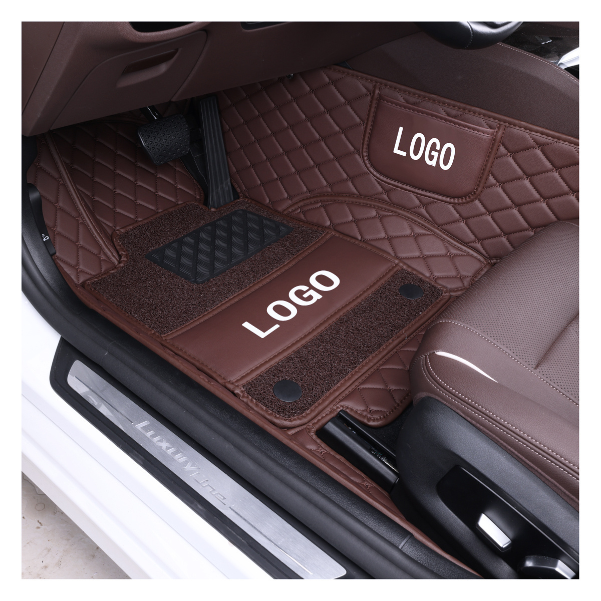 7d Customized Non Slip Perfect Fit PVC/PU/XPE Kia Sorento car floor mat