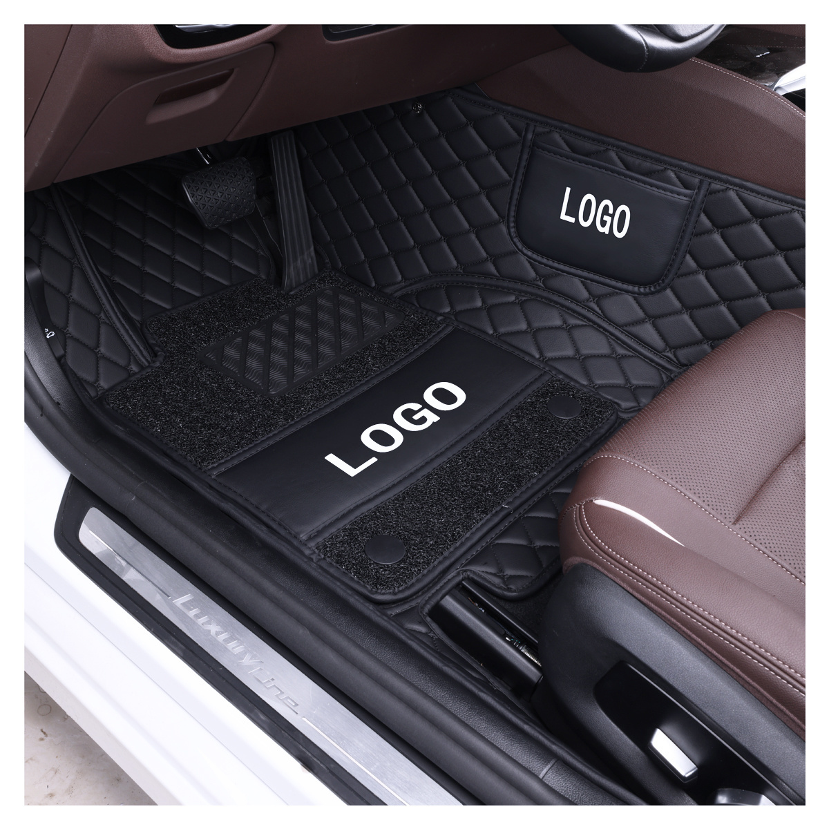 7d Customized Non Slip Perfect Fit PVC/PU/XPE Kia Sorento car floor mat