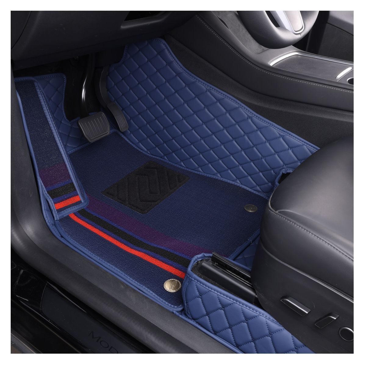 7d Customized Non Slip Perfect Fit PVC/PU/XPE Kia Forte Koup car floor mat