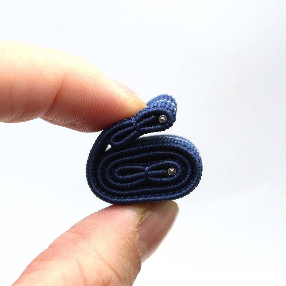 Adjustable Elastic Loop Nylon Watch Strap 1 Piece Quick Release Parachute Fabric Nylon Watch Band 18mm 20mm 22mm 24mm