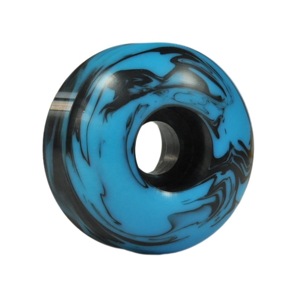 Factory 55x32mm Blue mixed Black Color Wheels SHR55D Blank Skateboard Wheels