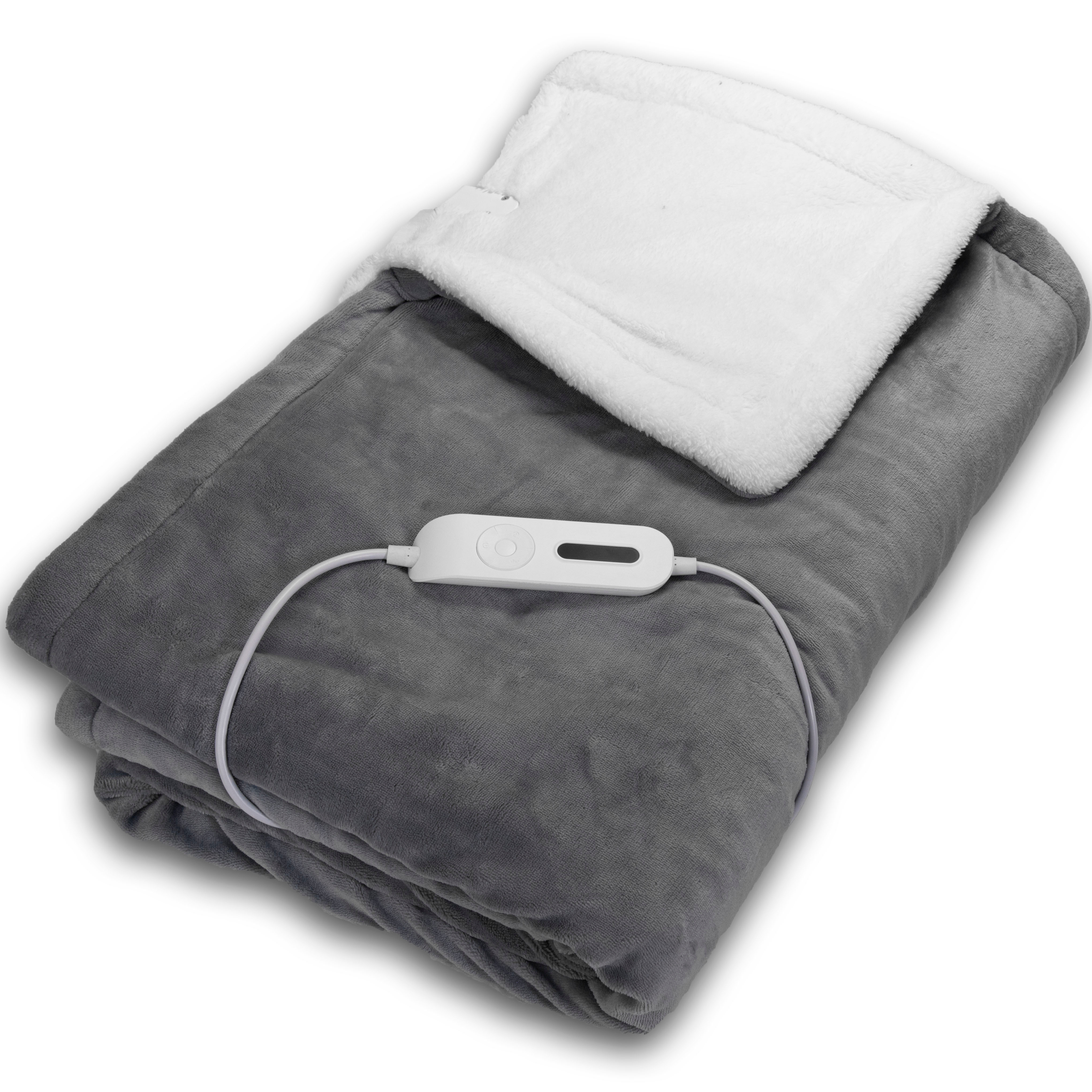 110V FCC CE 50x60'' inch Size Double Side Extra Soft Heated Throw Electric Blanket for Winter