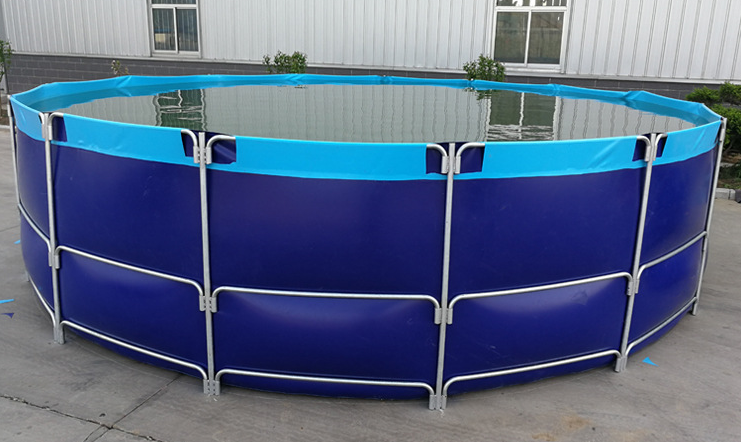 Factory Price PVC Canvas Fish Tanks Aquaponics Pisciculture Fish Pool For Sale