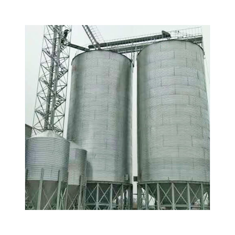 Feed Mill Used Bulk Corn Storage Steel Grain Silo for Sale