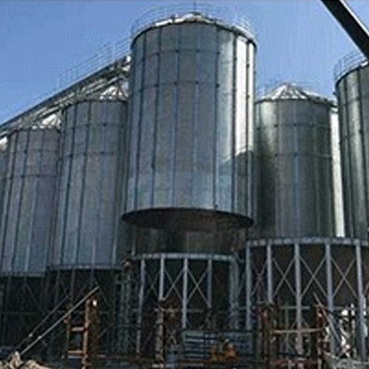 Factory Price 1000 Ton Vertical Grain Storage Silo / small Rice Grain Steel Silo For Sale