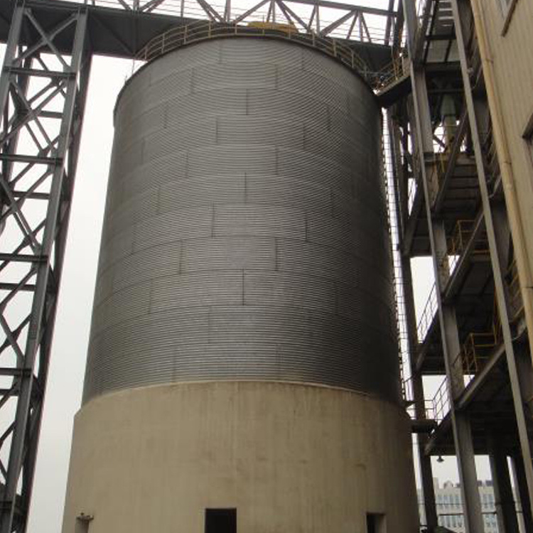 Factory Price 1000 Ton Vertical Grain Storage Silo / small Rice Grain Steel Silo For Sale