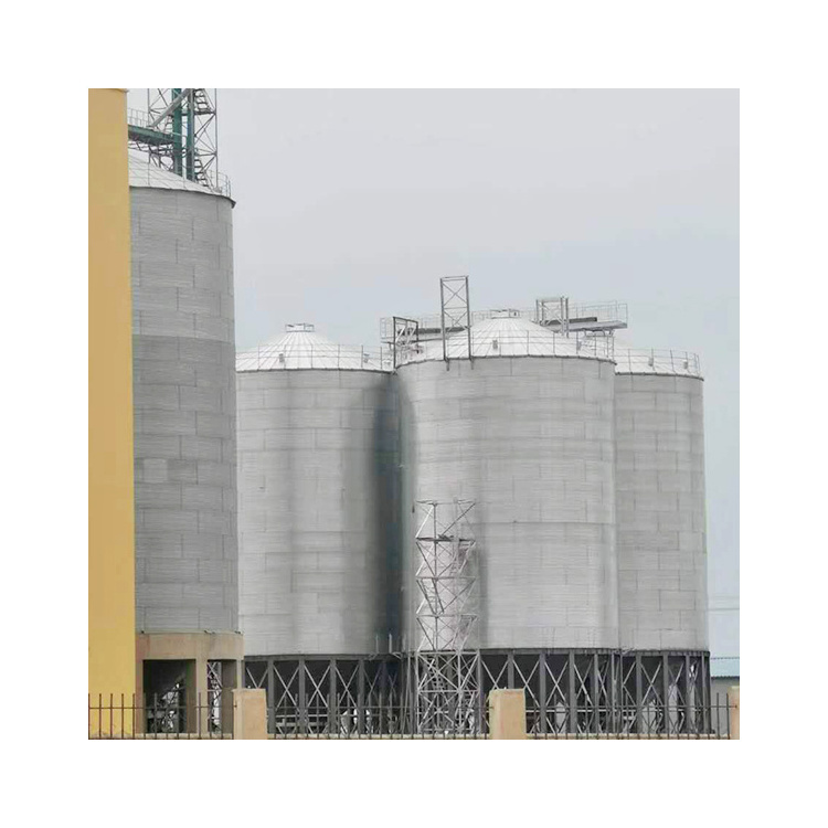 Feed Mill Used Bulk Corn Storage Steel Grain Silo for Sale