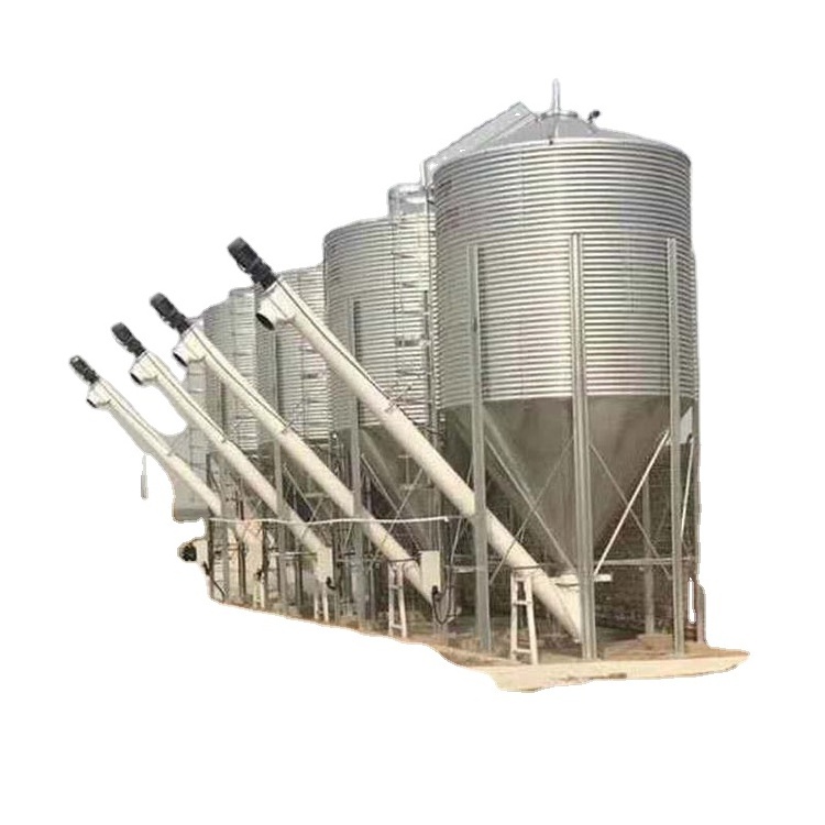 Small 30 Ton Steel Hopper Bottom Silo Grain Silo For Sale