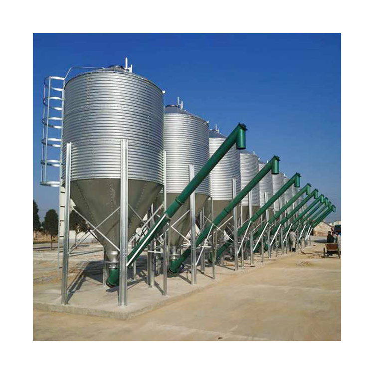 professional Farm Grain Storage Equipment soybean corn wheat sunflower storage Galvanized sheet grain silo for sale