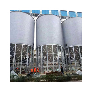 Feed Mill Used Bulk Corn Storage Steel Grain Silo for Sale