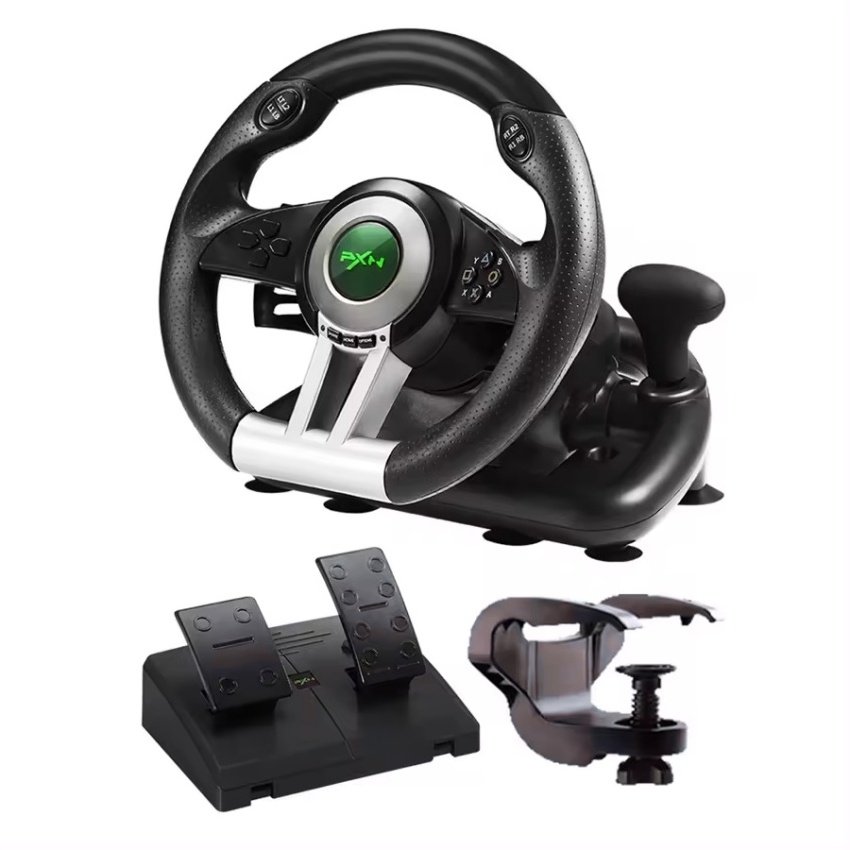 Simulative Racing Experience Braking Control PC Games Programmable PXN V3 Pro Gaming Racing Steering Wheel