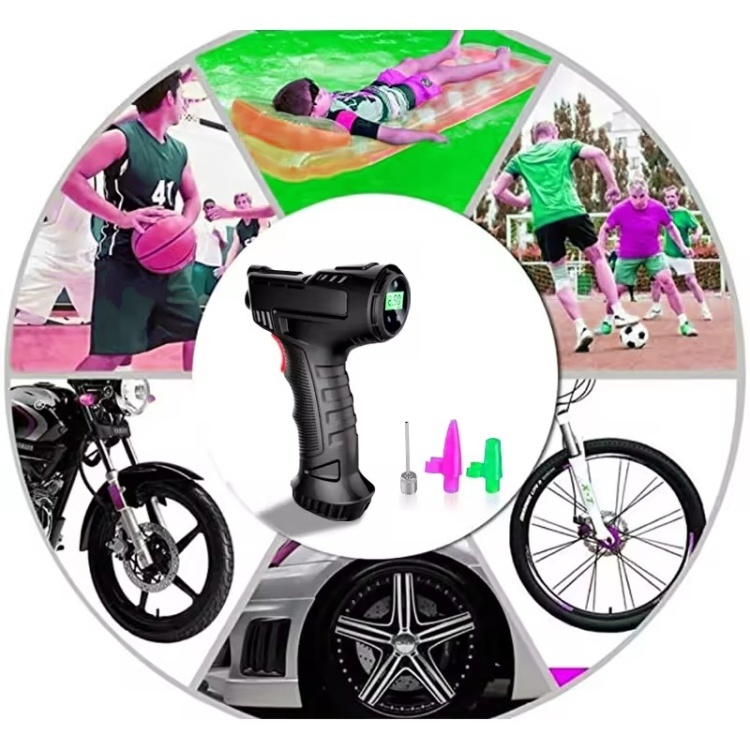 Rechargeable Cordless Portable 12v Electric Mini Tire Tyre Inflators Compressor Auto Air Compressor Pump Car Air Pump