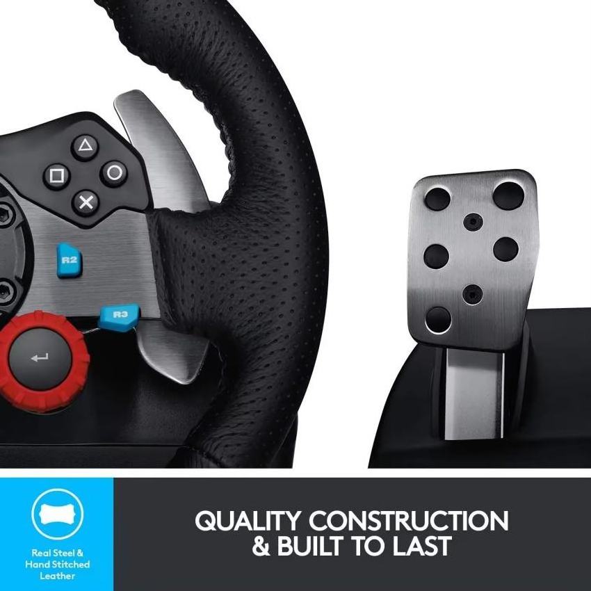 Dual Motor Logitech G29 Driving Force Video Game Steering Wheel vibration Gaming Racing Steering Wheel