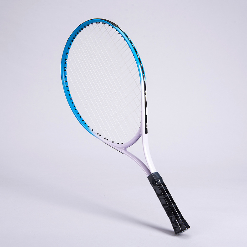 Factory Price Custom Light Weight Tennis Racket Set 35 LBS 27 inch Aluminum Tennis Rackets Racquet for Juniors