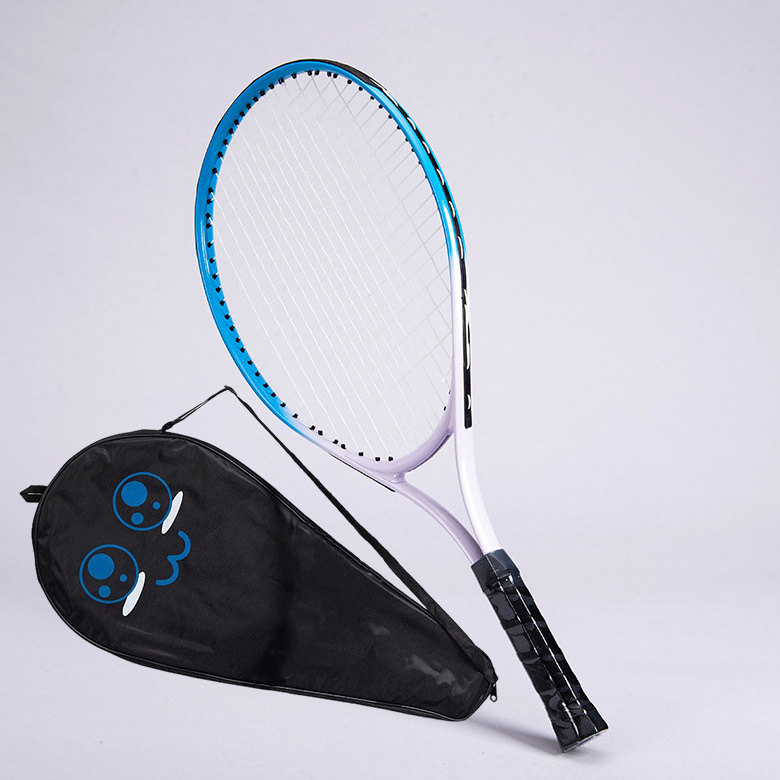 Factory Price Custom Light Weight Tennis Racket Set 35 LBS 27 inch Aluminum Tennis Rackets Racquet for Juniors