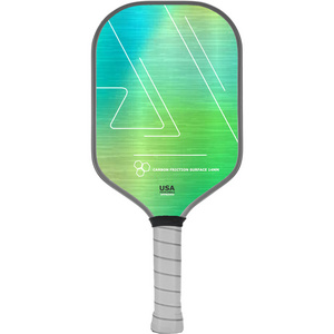 Custom Pick Racket Thermoformed Quiet Raw Carbon Fiber T700 Foam Injected Pickleball Paddle With Pickleball Edge Tape