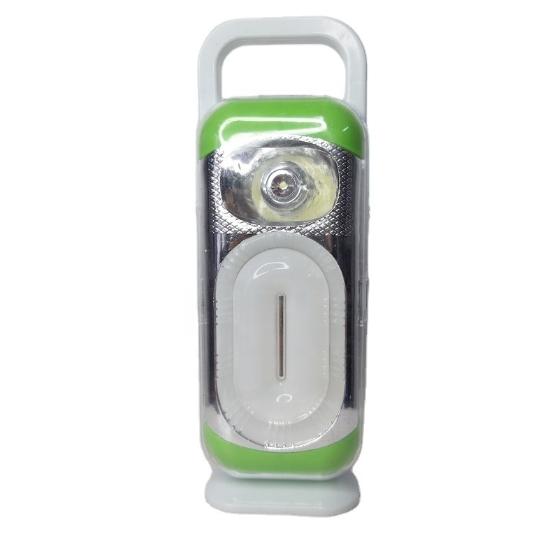 Cheap camping lamp with AA battery powered plastic emergency light