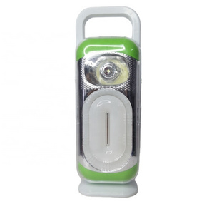 Cheap camping lamp with AA battery powered plastic emergency light