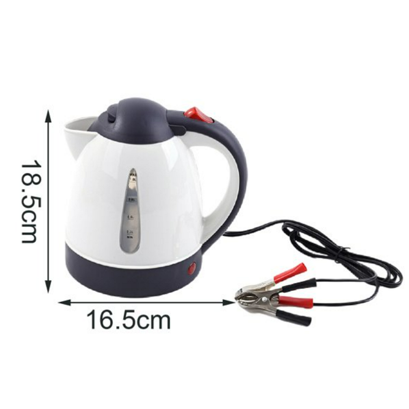 12V 150W 24V 250W 1.0L Stainless Steel Car Automobile Electric Kettle Auto Tea Water Coffee Heater Cup