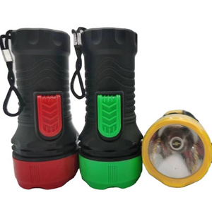 North America hot mini pocket led dry cell plastic flashlight