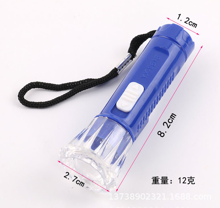 3*LR41 Button cell key LED Torch flashlight