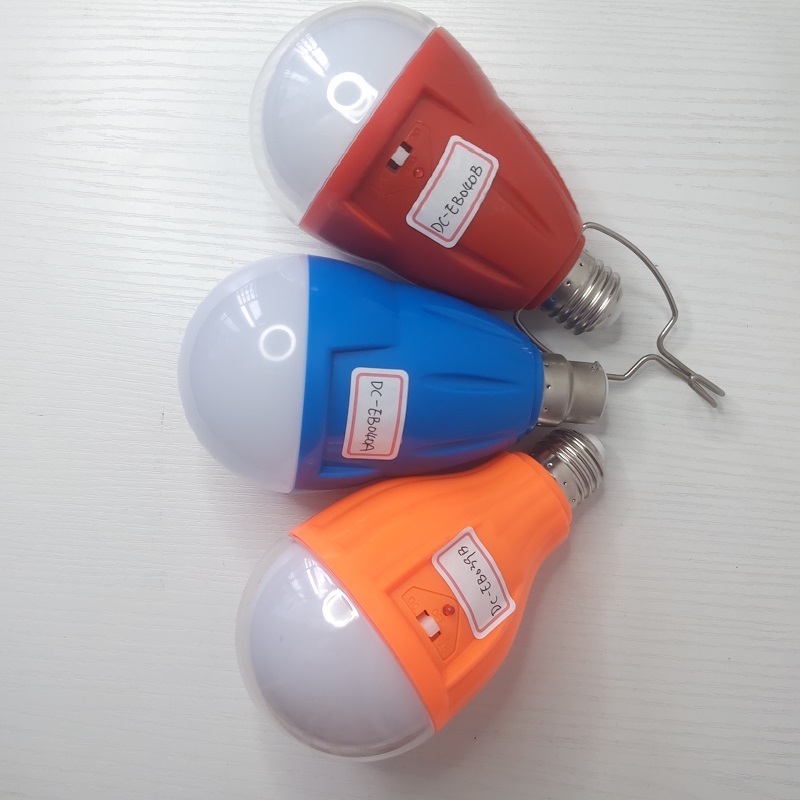 Portable Cordless Charging LED Emergency Bulb  With Battery Batteries