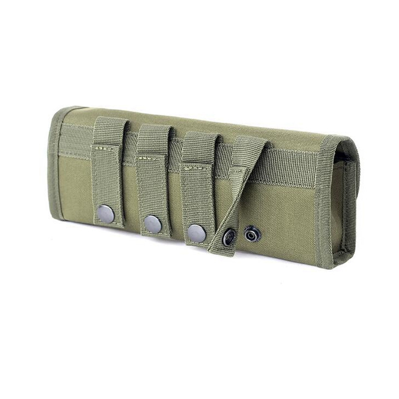 Tactical 18 Rounds Bag Molle Shell Pouch 12 Gauge Waist Bag Cartridge Holder Bag