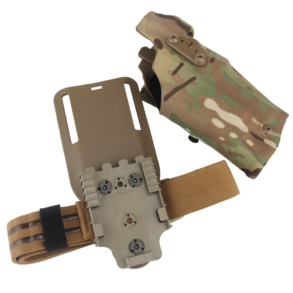 Tactical Hunting Waist Belt Holster for GL X300/X300U Flashlight Holster Case with Quick Locking Kits