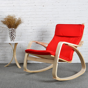 Wood relax rocking chairs for living room