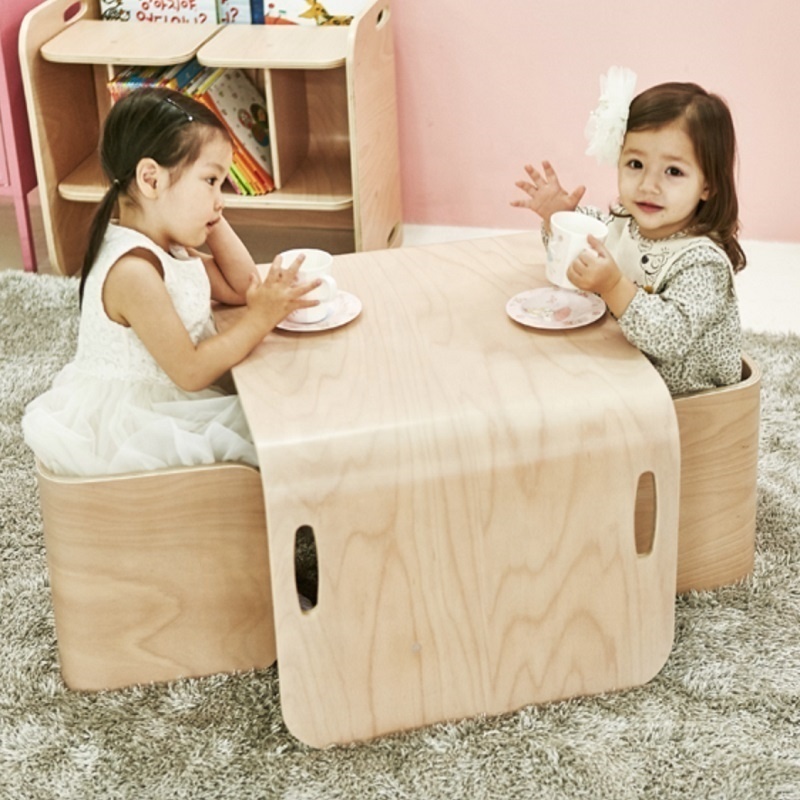 Kids Table with 2 Chairs Set for Toddlers Boys Girls 3 Piece Table and Chairs Set