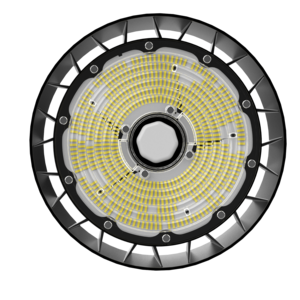 Blue 450nm Red 660nm Spectrum 150W highbay Industrial Reflector Led Grow lamp agriculture horticulture