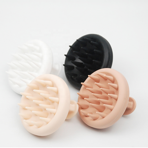 Hot Selling Silicon Bath Brush Soft Shampoo Hair Brush Silicone Hair Scalp Massager Shampoo Brush For Head