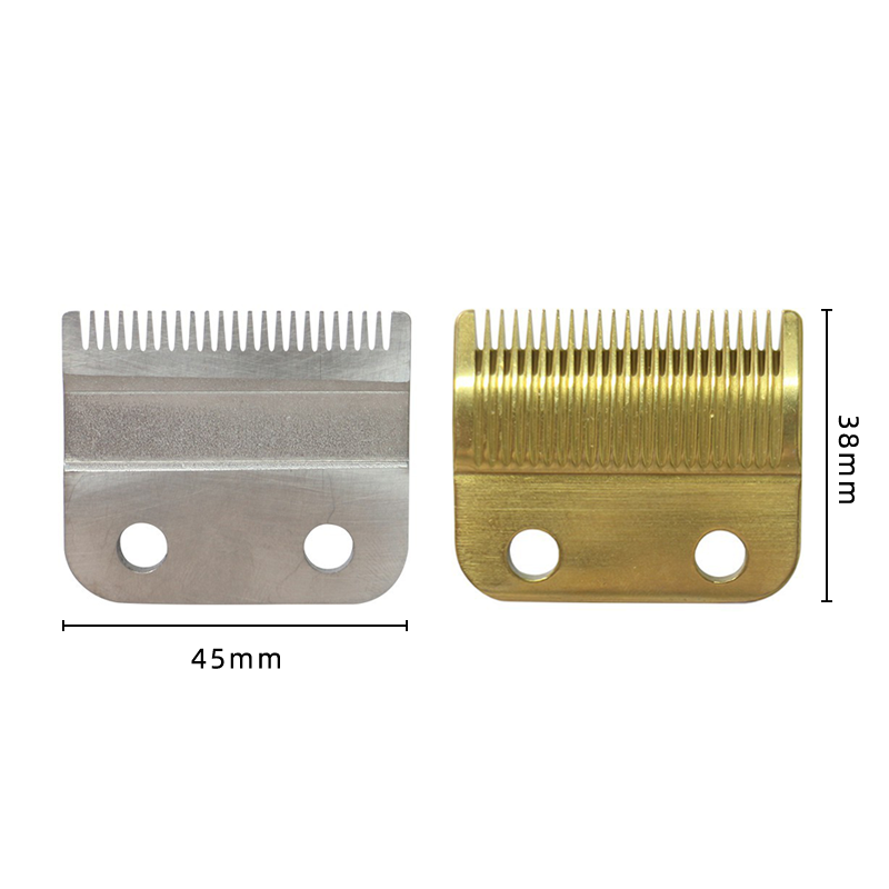 Supply Black/Gold/Rainbow Stainless Steel Clipper Blade set Sharpener Hair Trimmer Blade for 8148