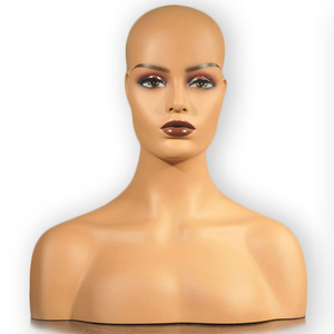 Hair Female Mannequin Training Head Shoulder Hair Styling Tools Wholesale Mannequin Head For Wig Display Model