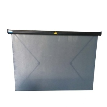 24v electric curtain with swing arm