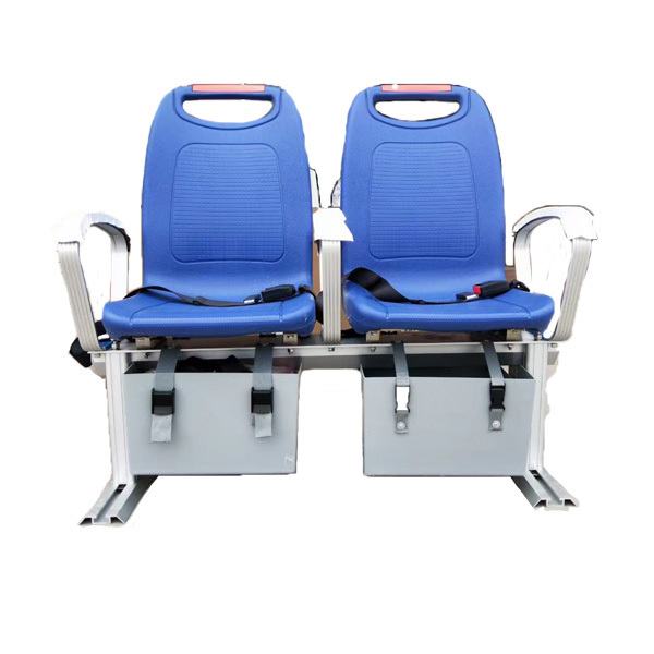 ferry boat ship  luxury seat and plastic seat with alloy frame waterproof material for fishing seat