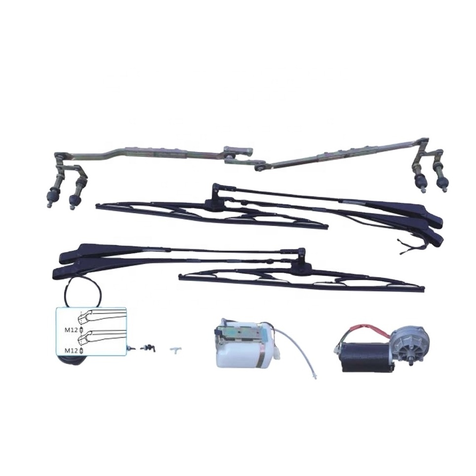 80w 24v wiper motor bus ordered WIPER ASSEMBLY with good quality OEM stainless steel wiper arm